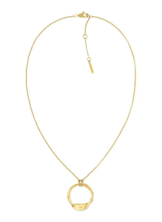 CALVIN KLEIN Ethereal Metals Long Necklace